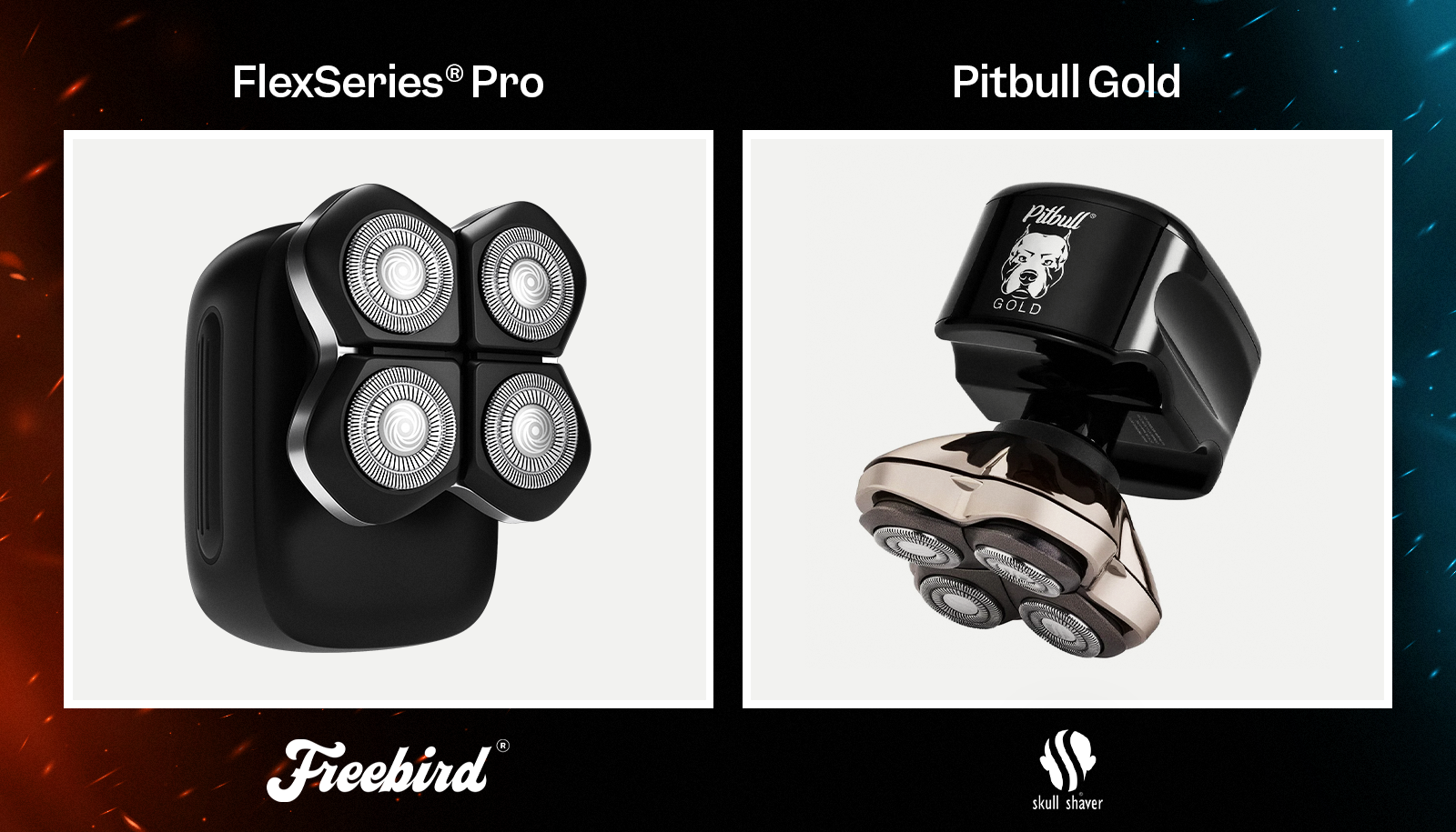 FlexSeries Pro vs Skull Shaver Gold